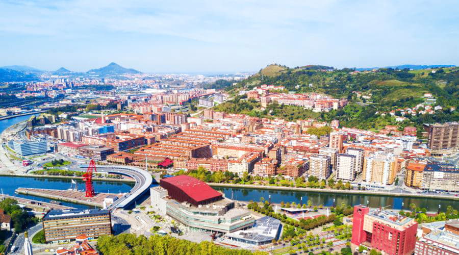 Top car rental deals in Bilbao